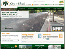 Tablet Screenshot of cityofukiah.com